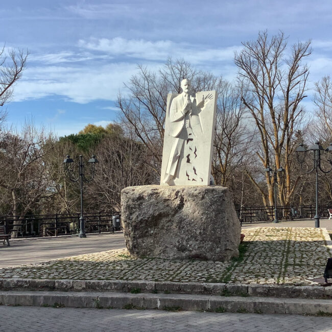 Statua di Lorenzo Panepinto - Foto DARCH