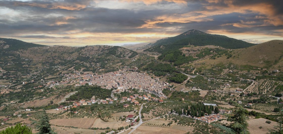 Vista di Santo Stefano Quisquina - Foto di Sandro Scalia