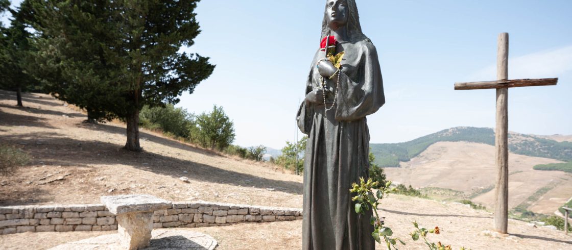 Statua di Santa Rosalia - Foto di Sandro Scalia